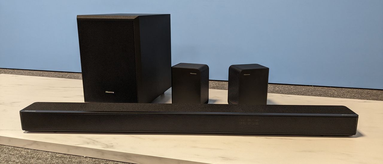 Hisense AX5125H soundbar hero image