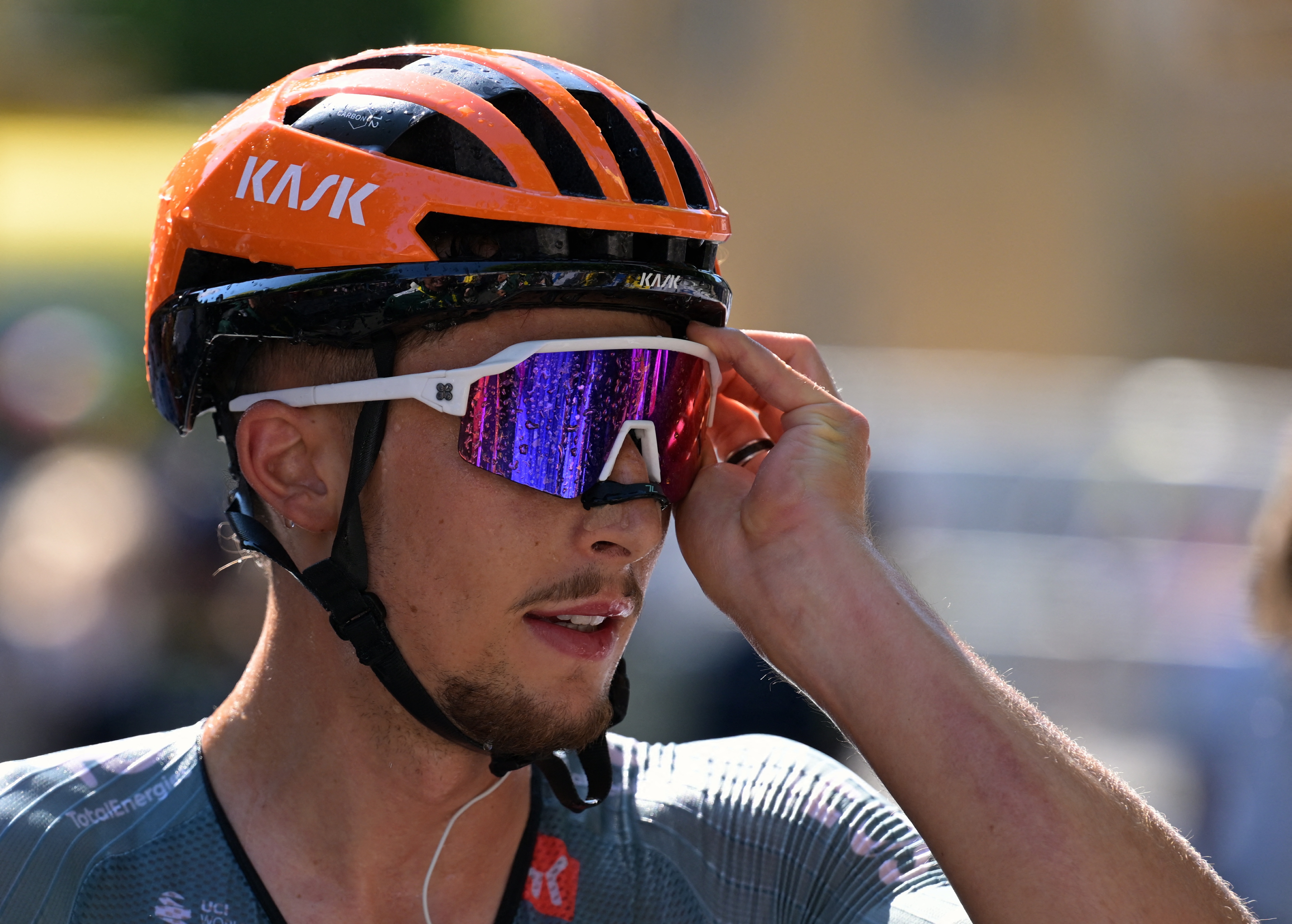 K&eacute;vin Vauquelin at the Tour de France