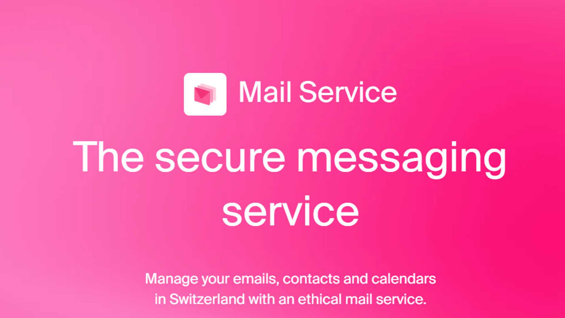 Infomaniak Mail Service
