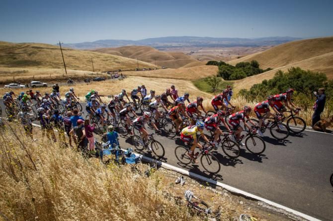 The group climbs out of Livermore.