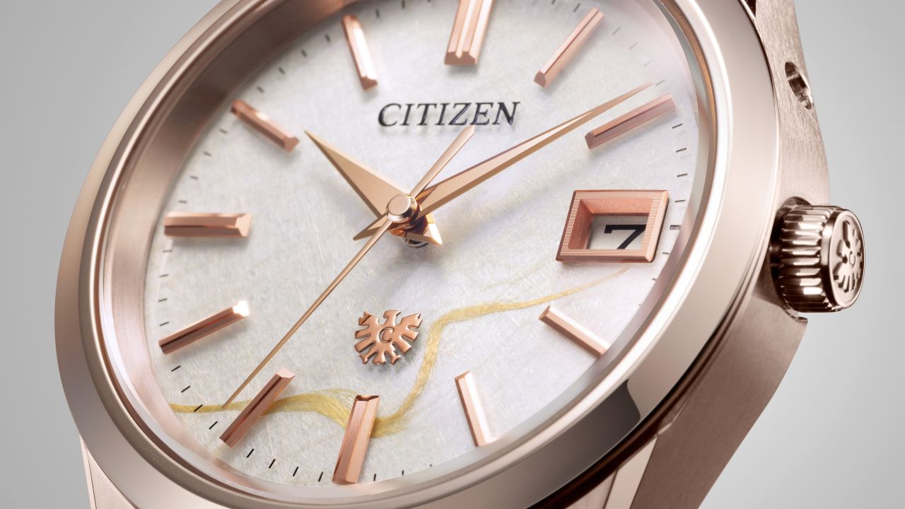 The Citizen Tosa Washi Dial Limited-Edition watch