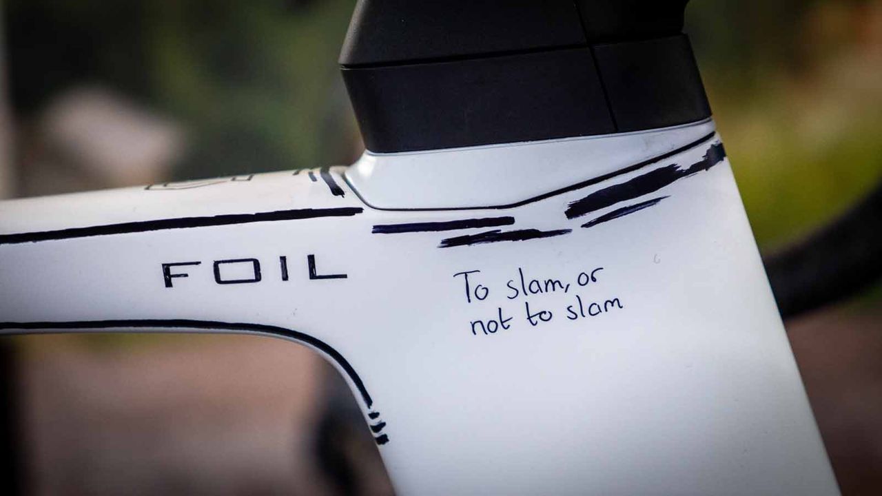 Details of the Scott bike, designed by Dangerholm