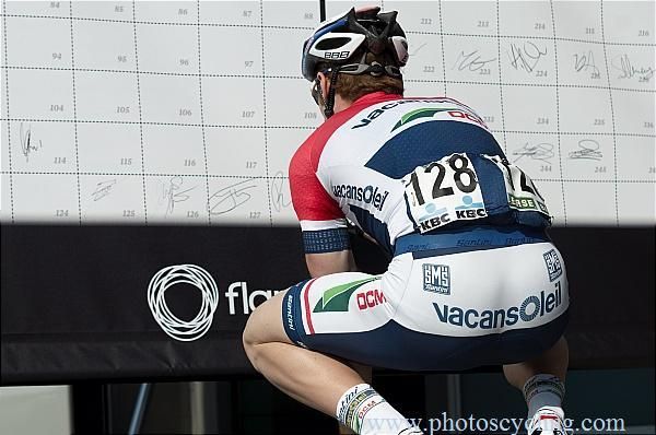 Dutch champion Pim Ligthart (Vacansoleil) signs in
