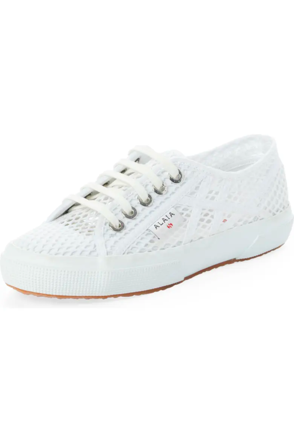 Best Designer Sneakers 2023 | Alaïa x Superga Fishnet Lace-Up Sneaker