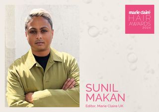 Sunil Makan Marie Claire hair awards 2024 judge