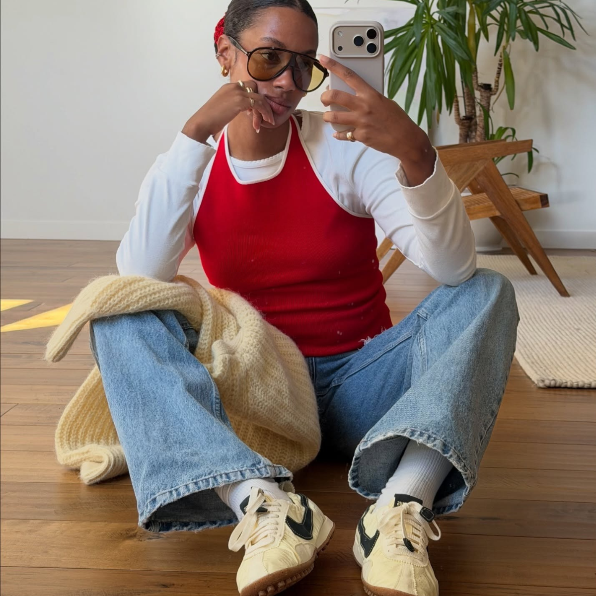 Spring outfits with flat shoes 2026