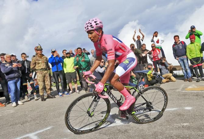 Nairo Quintana (Movistar) in full flight