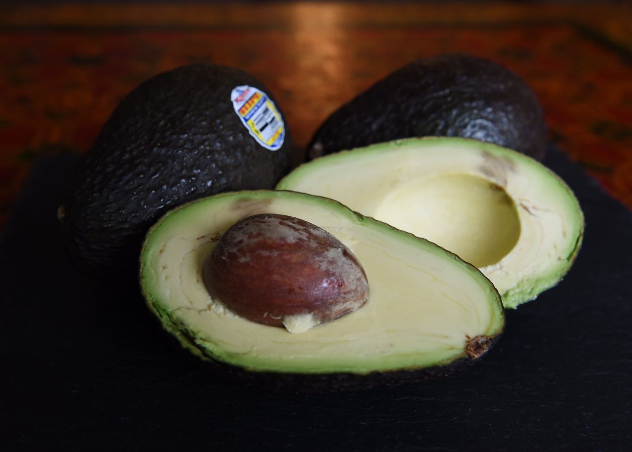 Hass avocados in California