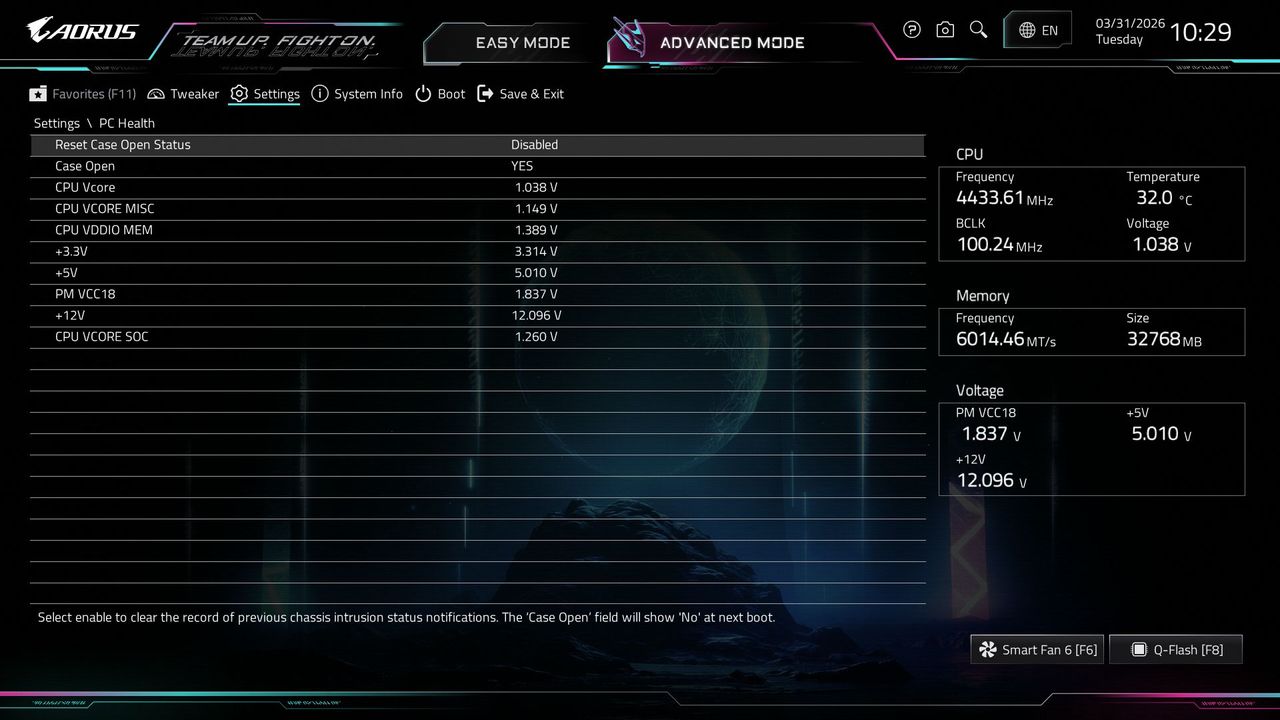 Gigabyte X870E Aorus Xtreme X3D AI Top - BIOS