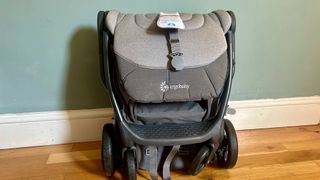 a photo of the Ergobaby Metro+ Deluxe Stroller folded