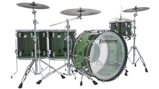 Ludwig Vistalite 50th Anniversary finishes