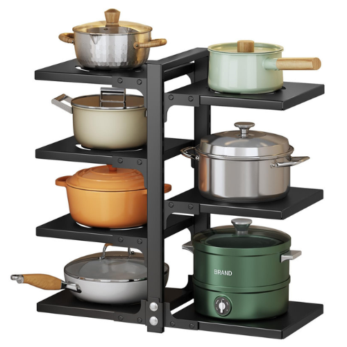 Belfry Kitchen Cabinet Pot Organizer With 7 Adjustable Levels | Wayfair.co.uk