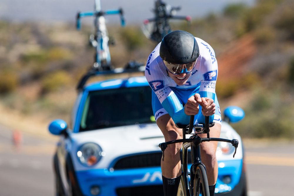 Cory Lockwood (Pacific Premier Bank Cycling Team) during stage 3 of the Tour of The Gila