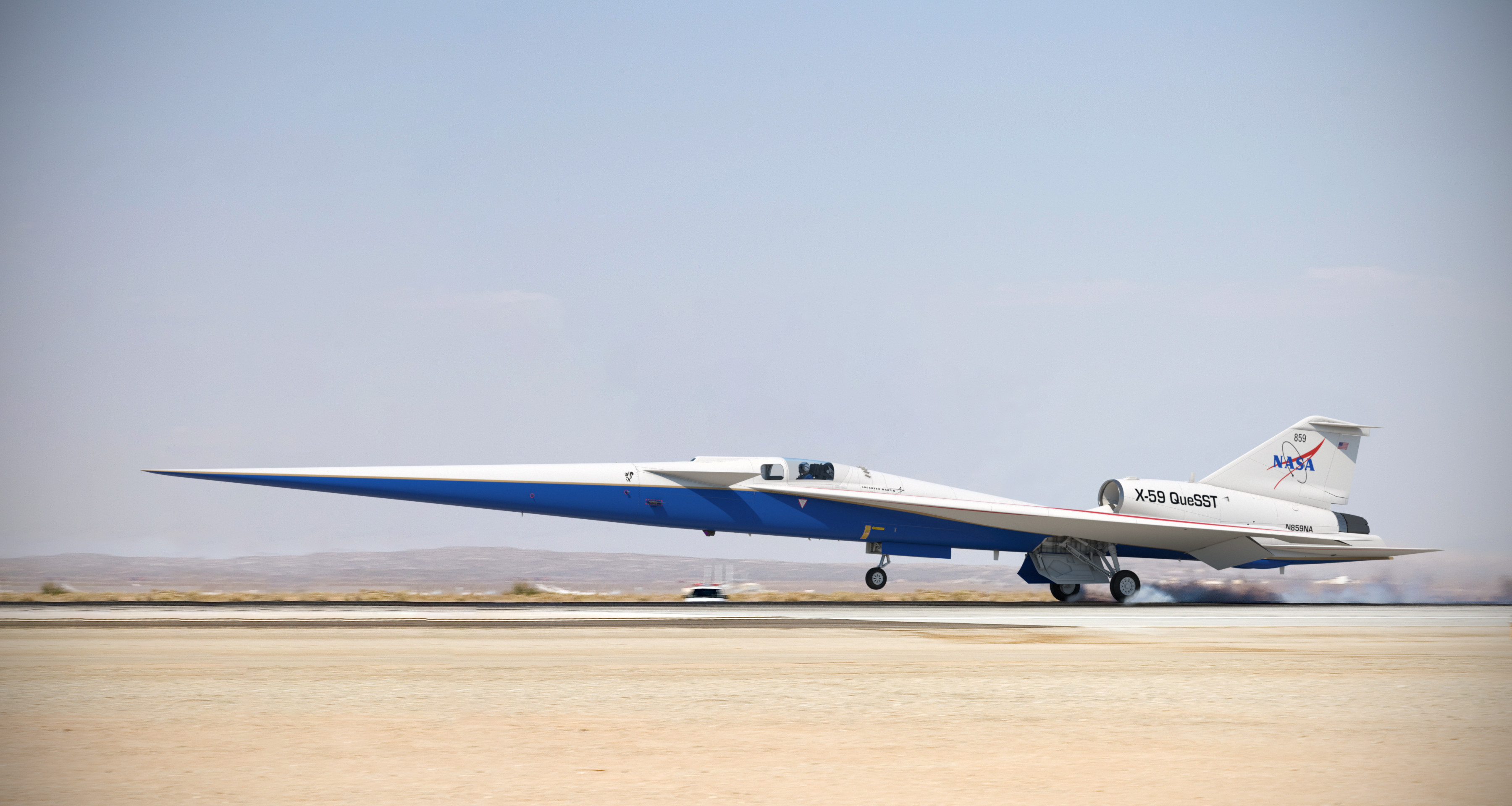 NASA Supersonic Jet