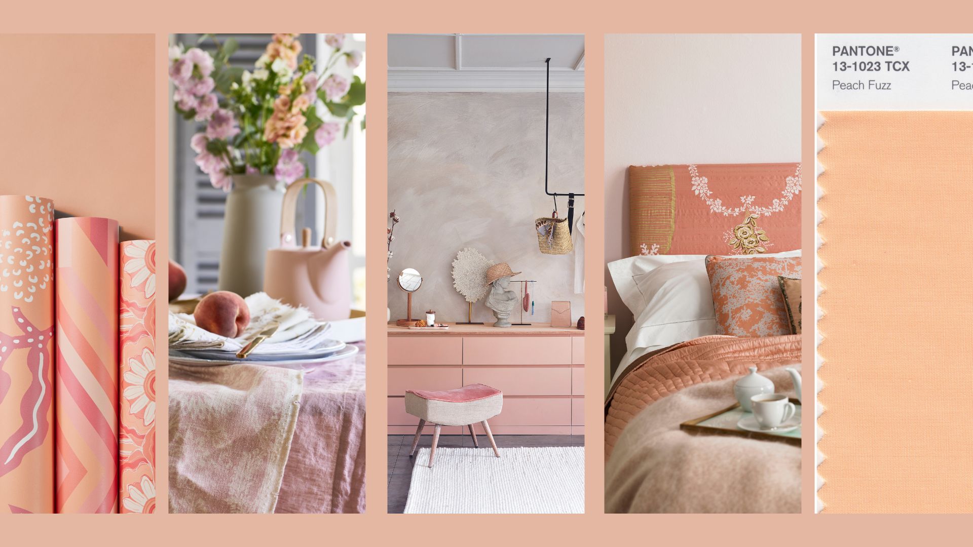 pantone selects 'peach fuzz' as color of the year 2024