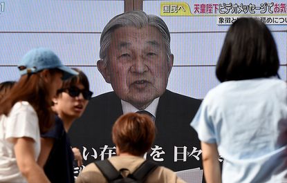 Japan&amp;#039;s Emperor Akihito hints at desire to abdicate the throne on TV