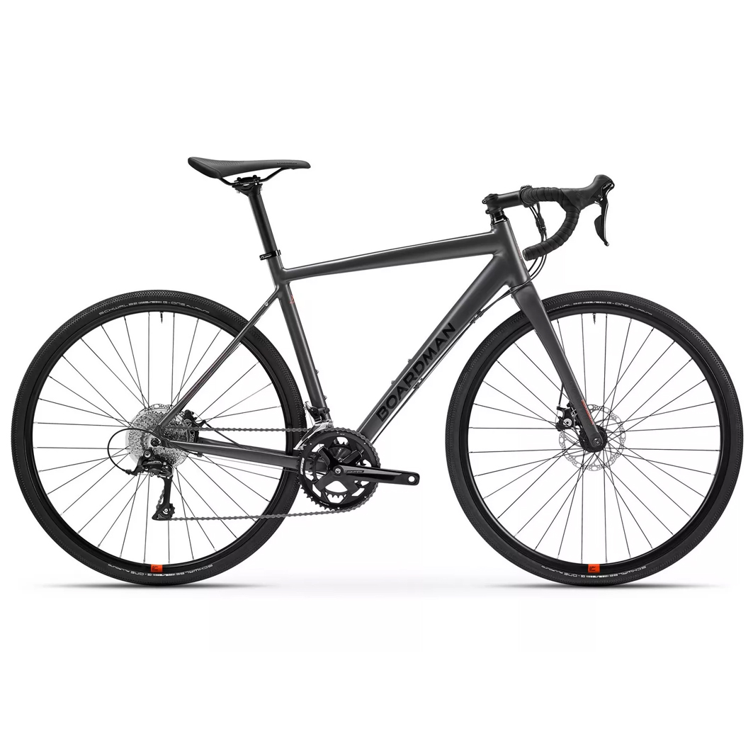 Boardman ADV 8.6 gravel bike in black