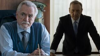 Brian Cox stars on Succession, while Kevin Spacey stars on House of Cards