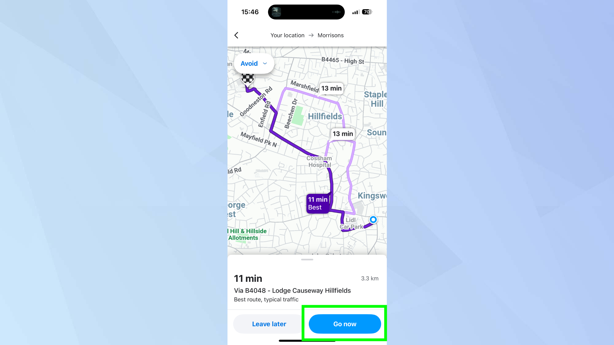 Waze Go Now