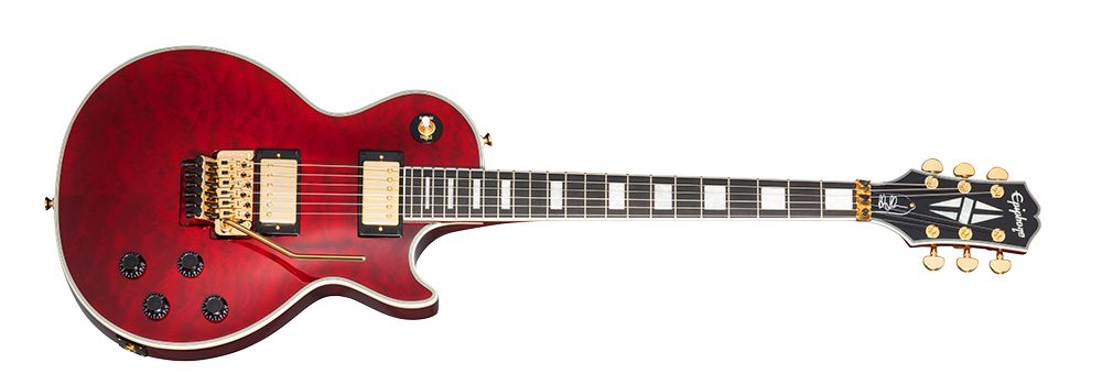 Feast your eyes on Alex Lifeson's stunning new Epiphone Les Paul