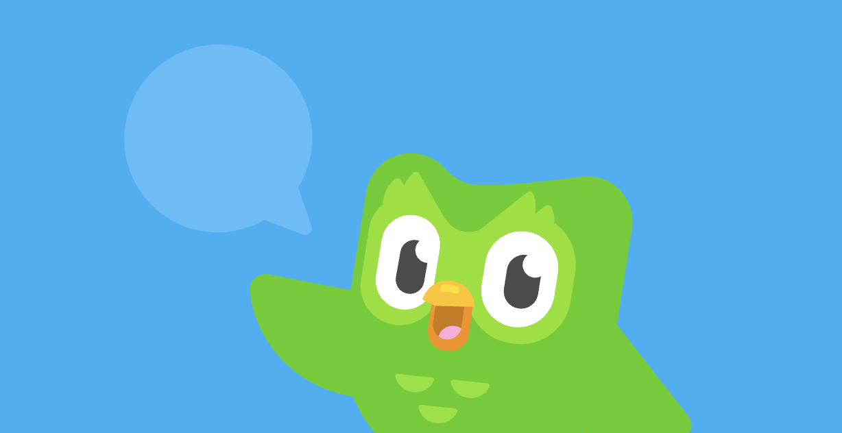 Duolingo's cartoon owl