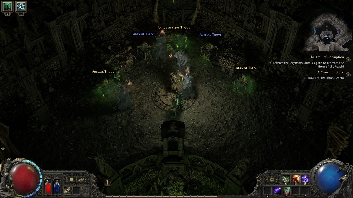 Path of Exile 2 Well of Souls - Abyssal Troves