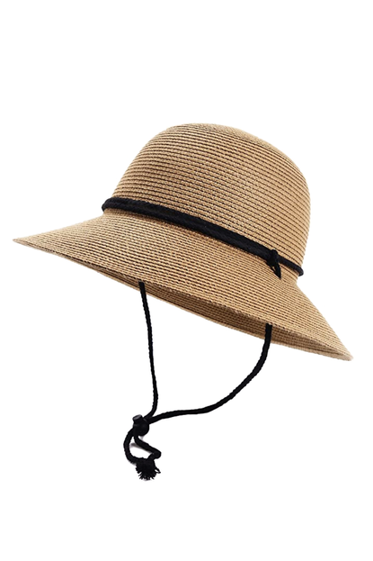 Furtalk Wide Brim Sun Hat With Wind Lanyard 