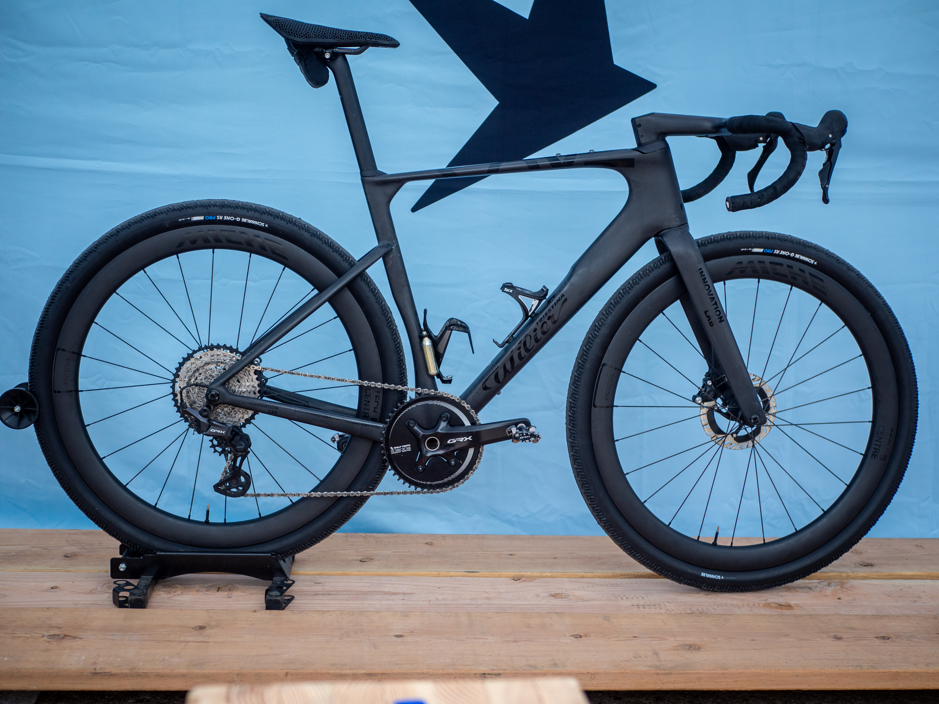 Close up photos of the Wilier gravel bike found at Unbound