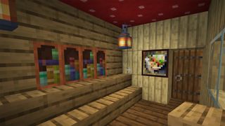 Minecraft house build ideas interior