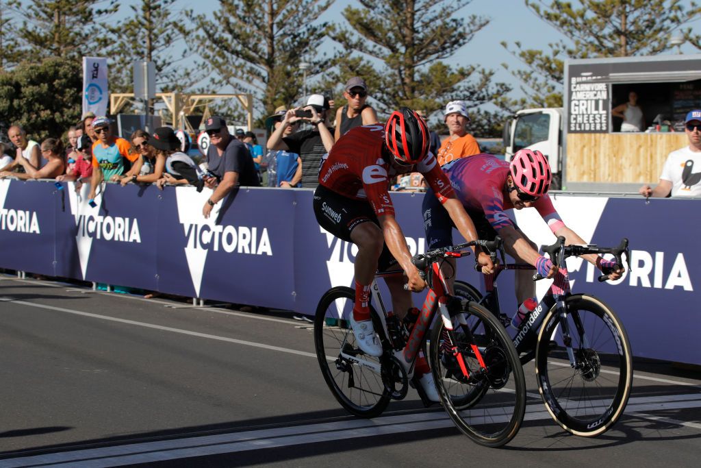 Neilson Powless won a intermediate sprint