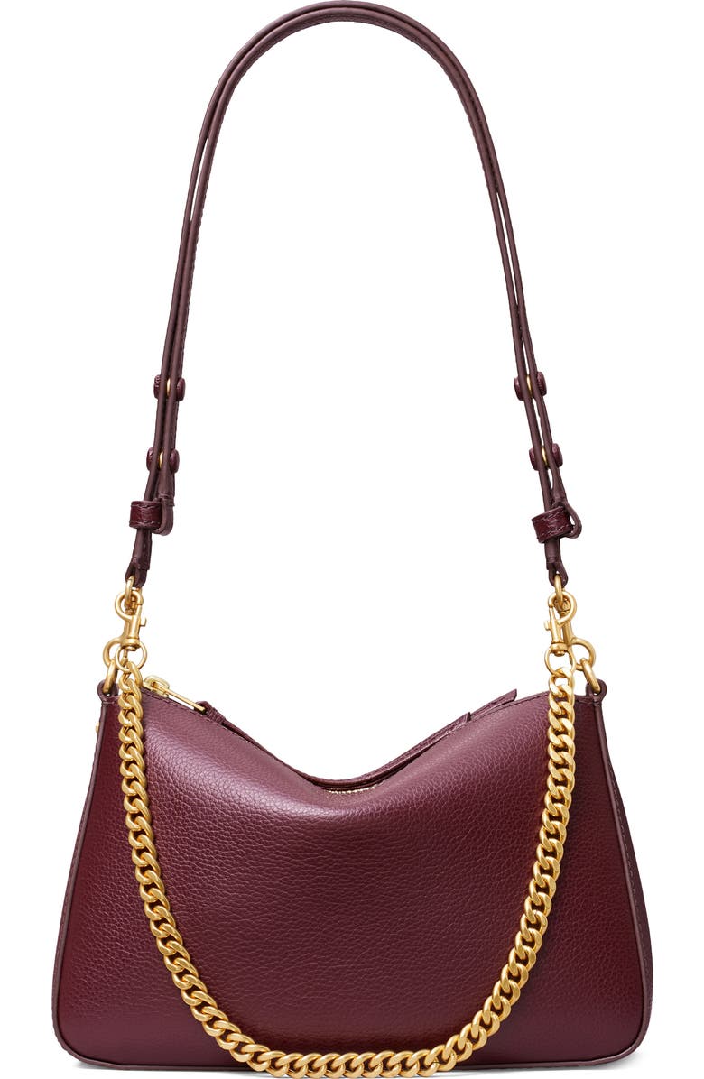 Small Perry Leather Shoulder Bag