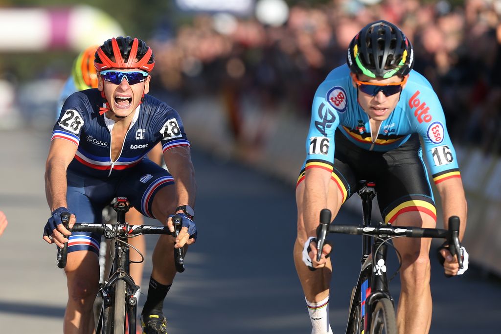 Cl&eacute;ment Venturini (France) feels the pain of missing the medals