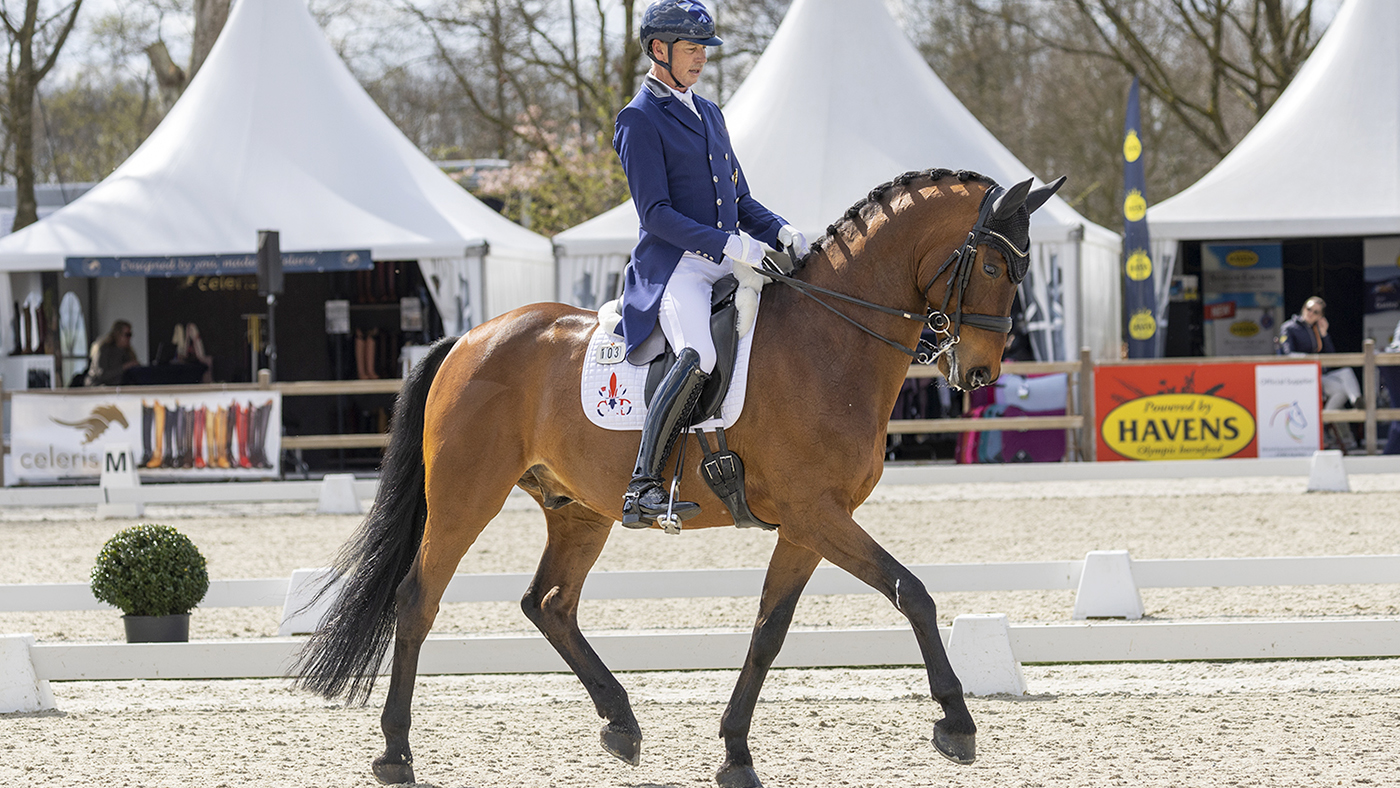 Carl Hester and Fame at Tolbert CDI 2023