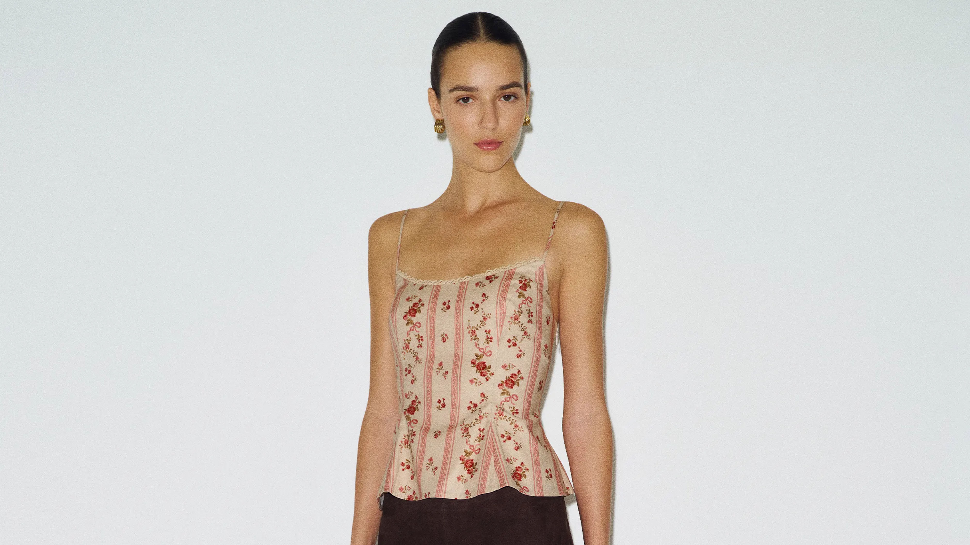 Reformation floral top oufit