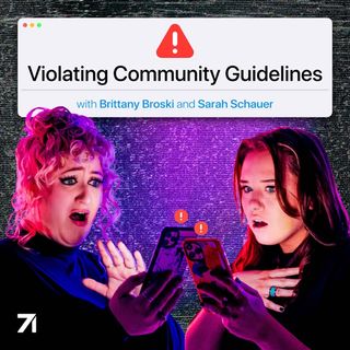 Violating community guidelines art