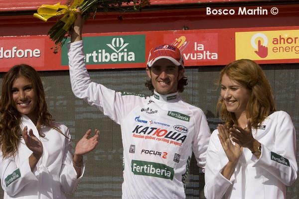 Dani Moreno (Katusha) took a number of prizes with his win on Sierra Nevada, including the Combination Classification