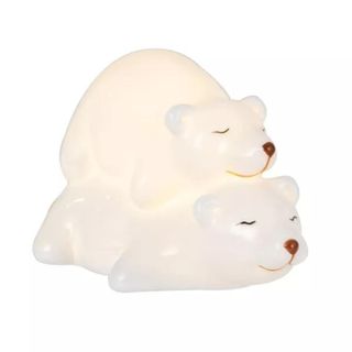 Gallerie II LED Polar Bear Figure against a white background.