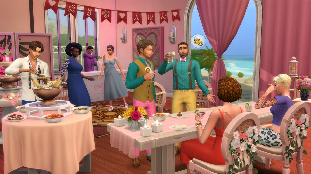 The Sims 4 My Wedding Stories