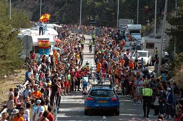If you follow this road you'll get to the Spanish capital... the hard way!