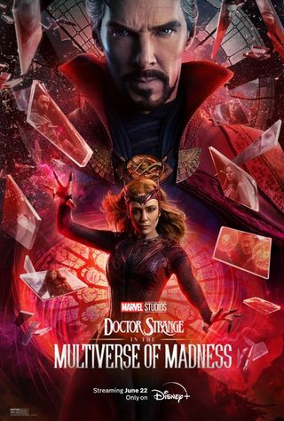Doctor Strange in the Multiverse of Madness Disney Plus poster