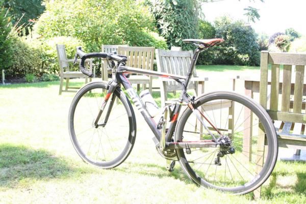 Cadel Evans' BMC road bike