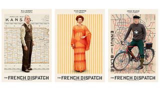 The French Dispatch posters