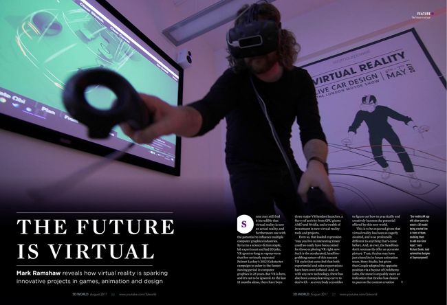 Discover how VR is changing the 3D industry