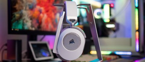 Side view of Corsair HS65 Wireless headset