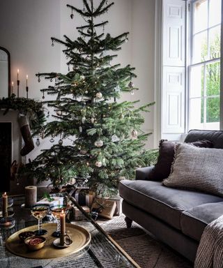 Christmas tree with Nkuku decorations