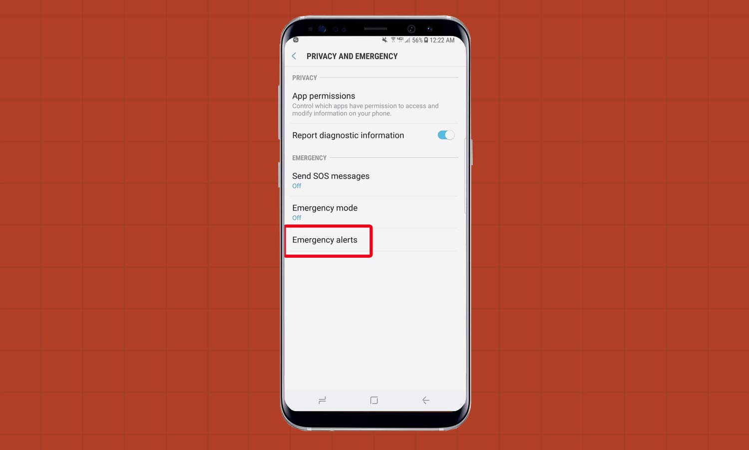 How to Turn Off Emergency Alerts on the Galaxy S8 Samsung Galaxy S8 User Guide Tips, Tricks