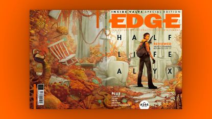 An image of Half-Life: Alyx on Edge Magazine issue 344