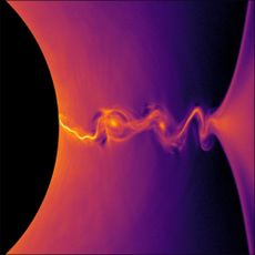 plasma jets black hole