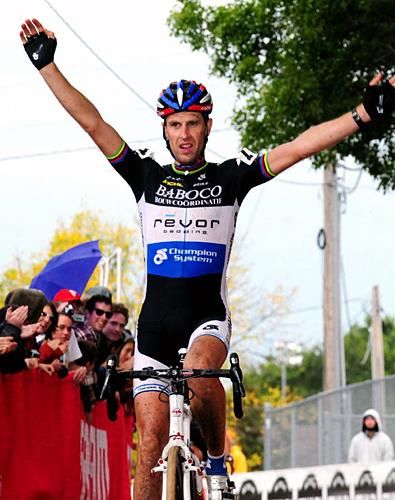 Erwin Vervecken (Team Revor-Baboco) wins in Sun Prairie.