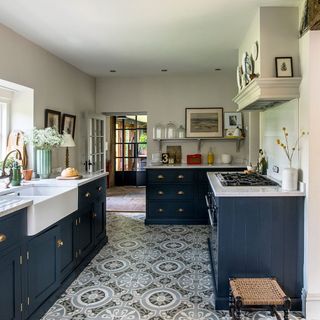 Patterned flooring kitchen flooring ideas Polly Eltes